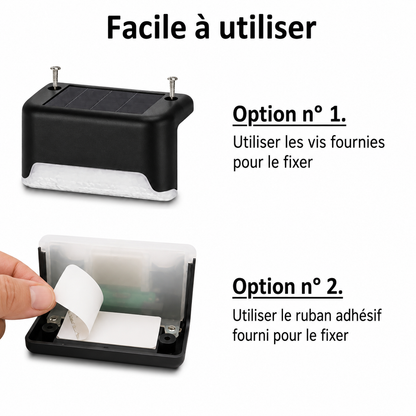 Lampe solaire extérieure