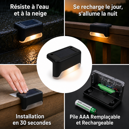 Lampe solaire extérieure