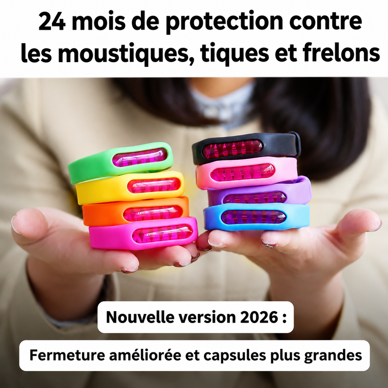 Bracelet anti-moustique