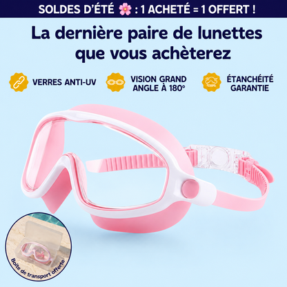 Lunettes de natation à clipser