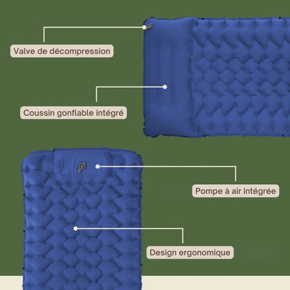 Matelas gonflable - Ultra léger et compact