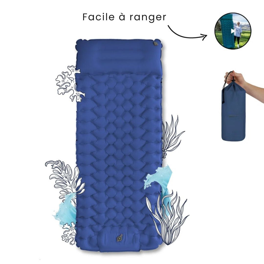 Matelas gonflable - Ultra léger et compact