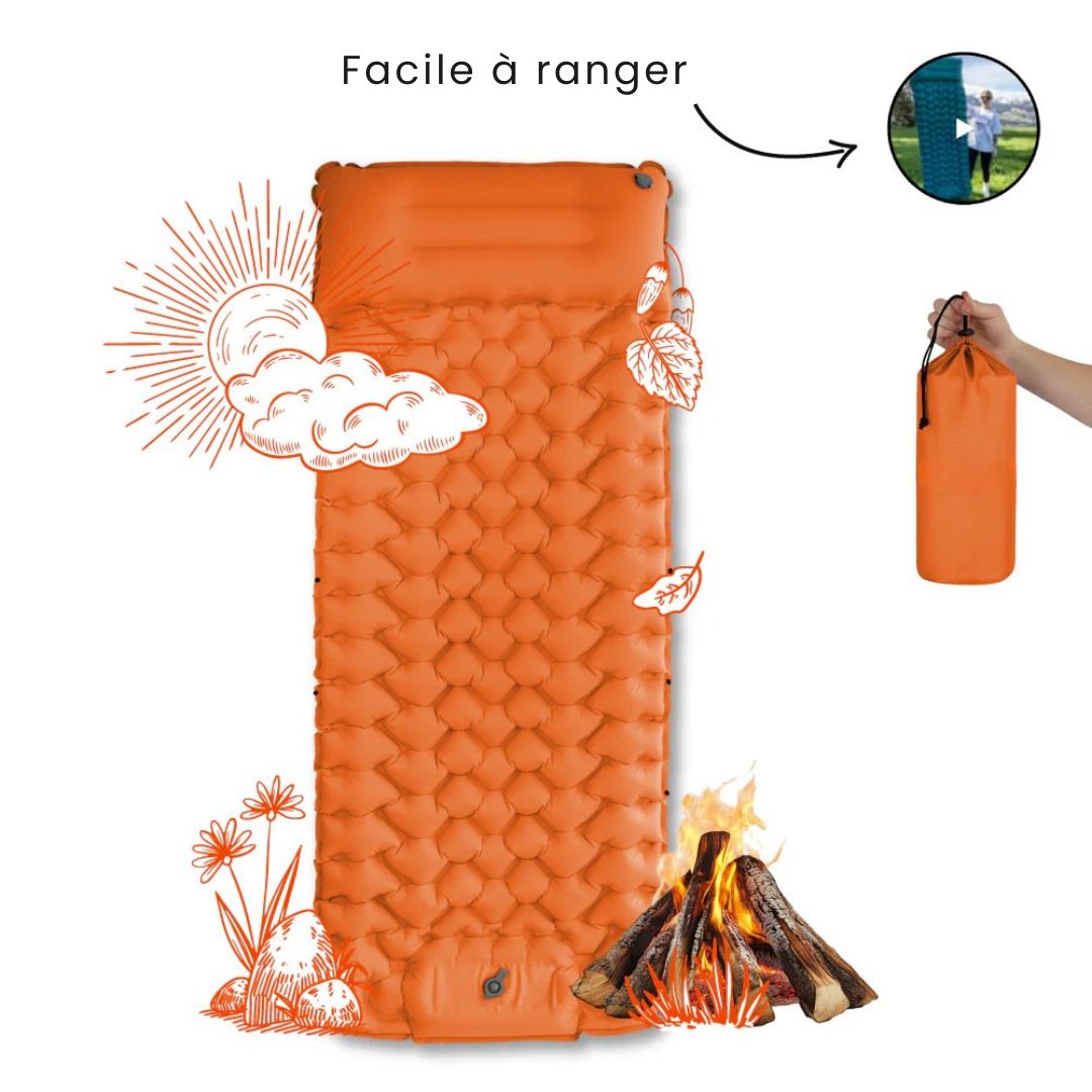 Matelas gonflable - Ultra léger et compact