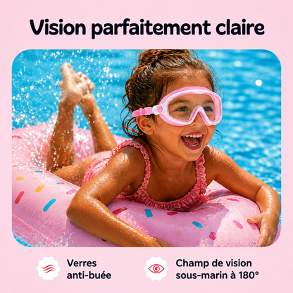 Lunettes de natation à clipser