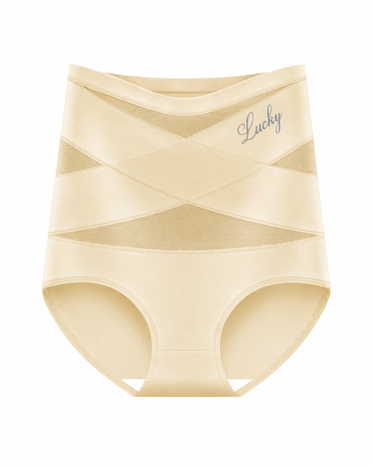 Culotte gainante taille haute — Effet ventre plat sans coutures