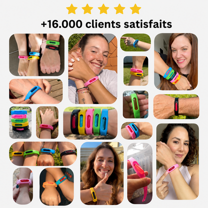 Bracelet anti-moustique