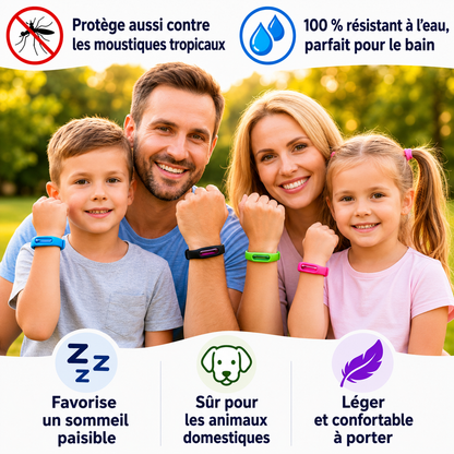 Bracelet anti-moustique