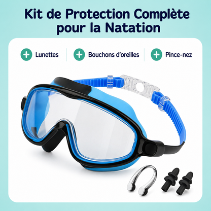 Lunettes de natation à clipser