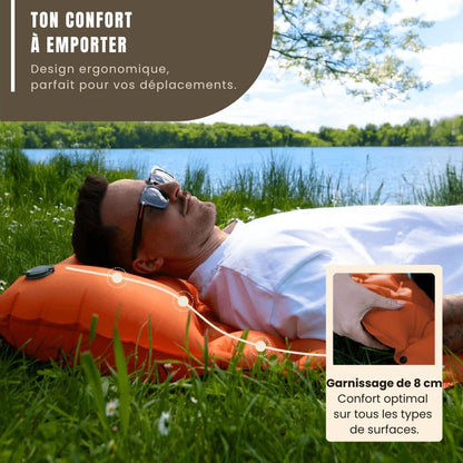 Matelas gonflable - Ultra léger et compact
