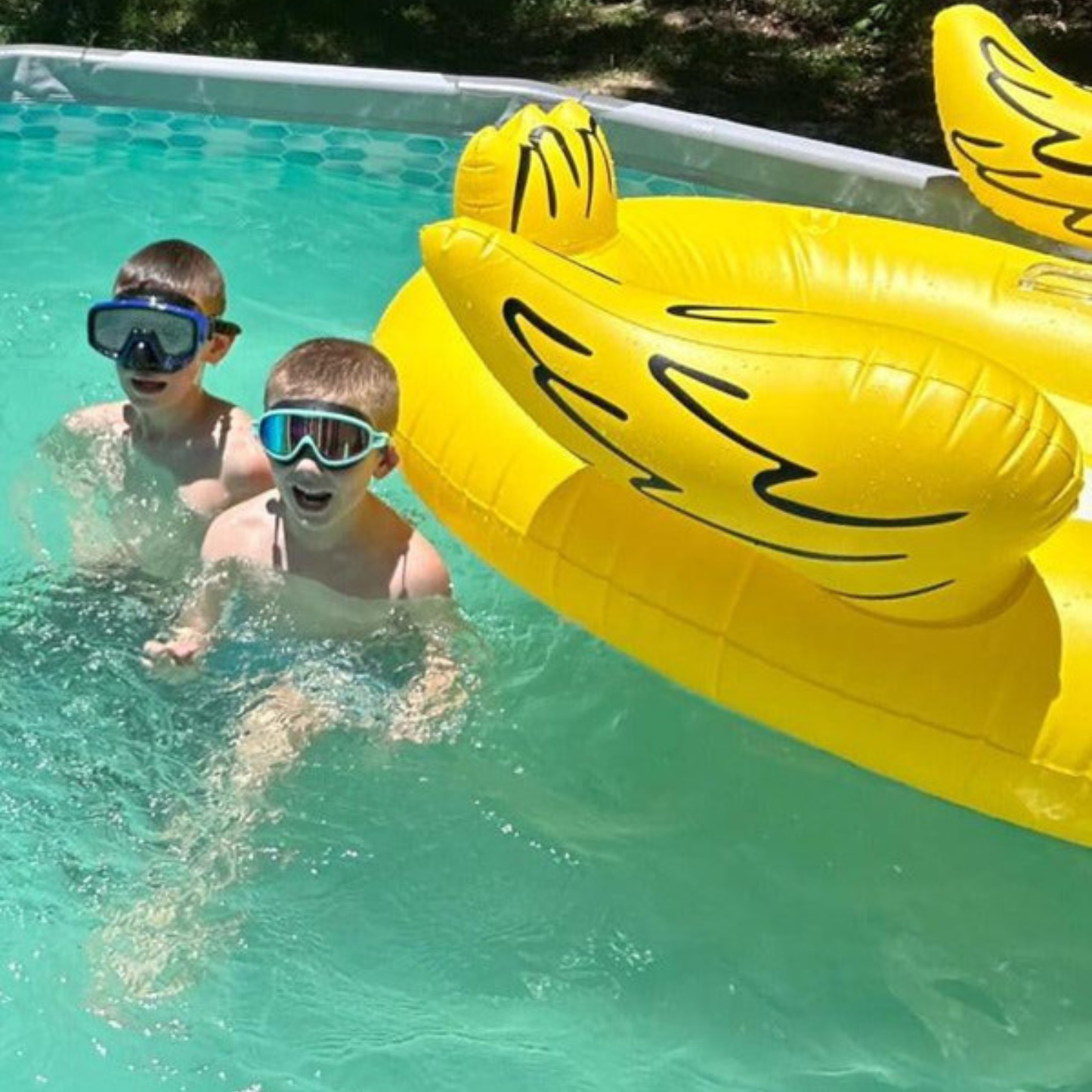 Lunettes de natation à clipser