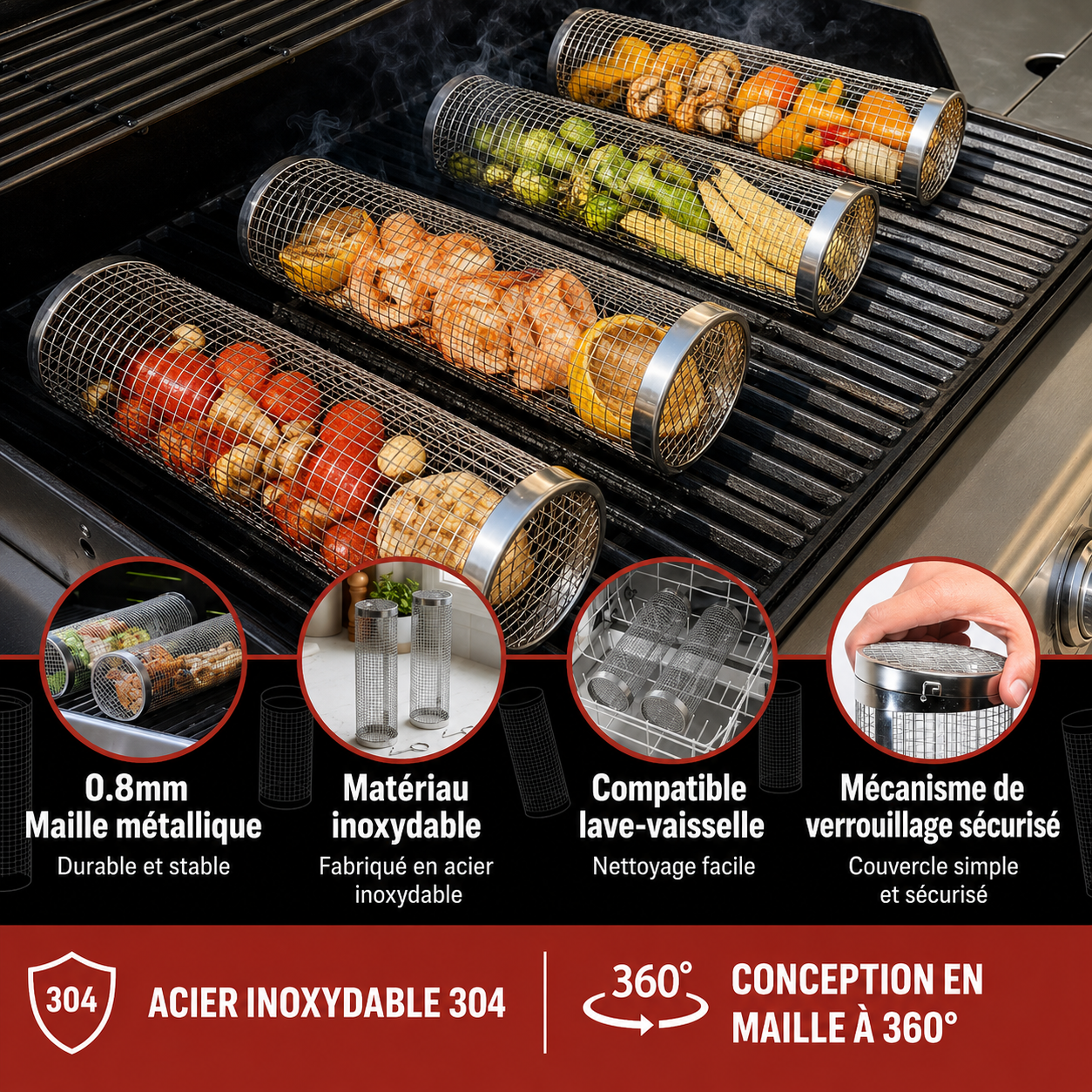 Panier à griller - Barbecue