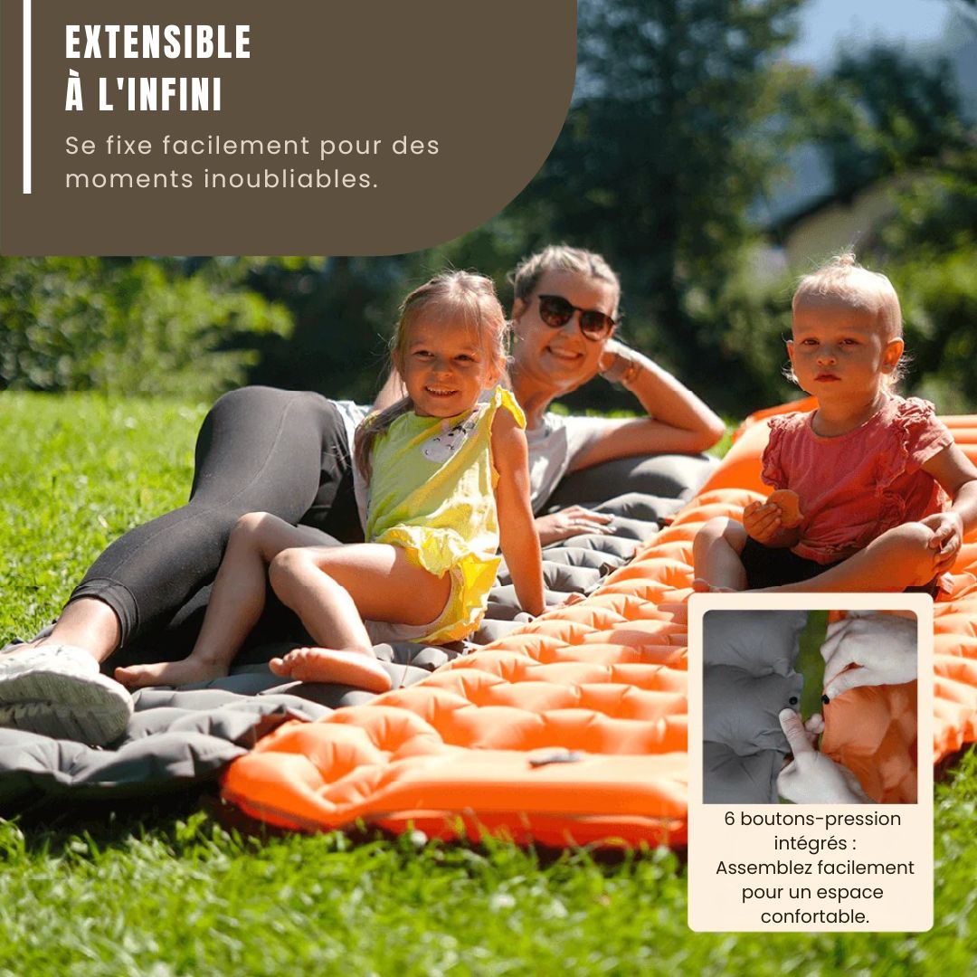 Matelas gonflable - Ultra léger et compact