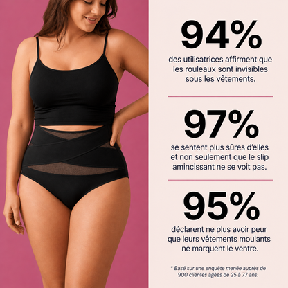 Culotte gainante taille haute — Effet ventre plat sans coutures