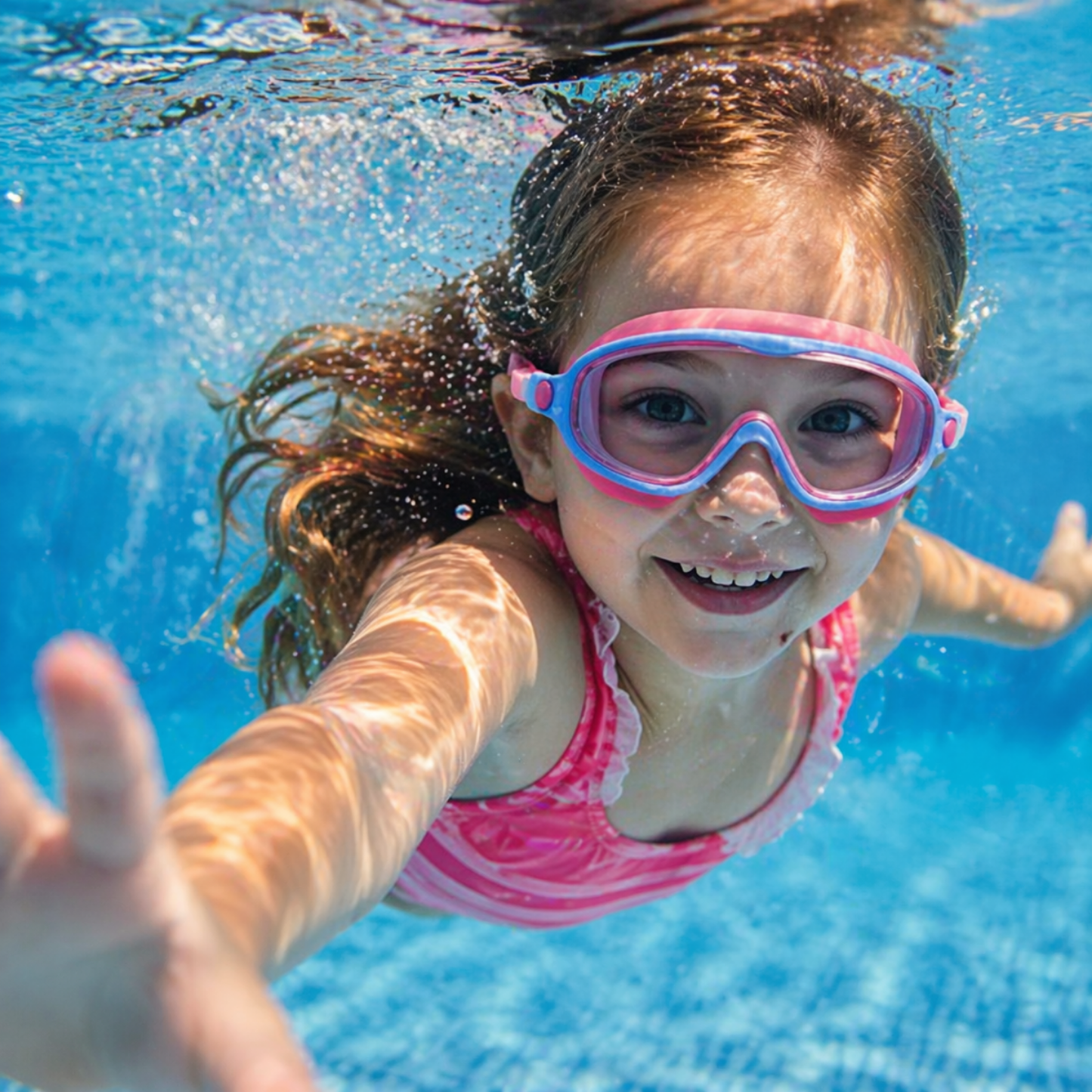 Lunettes de natation à clipser