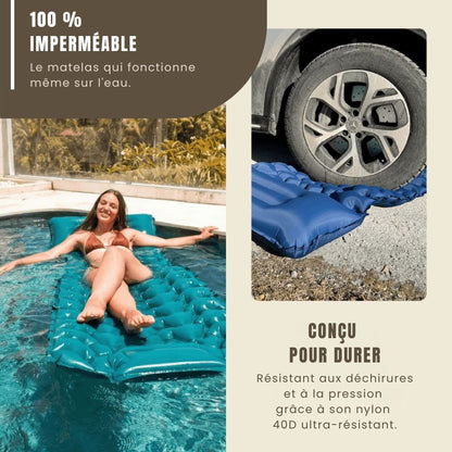 Matelas gonflable - Ultra léger et compact
