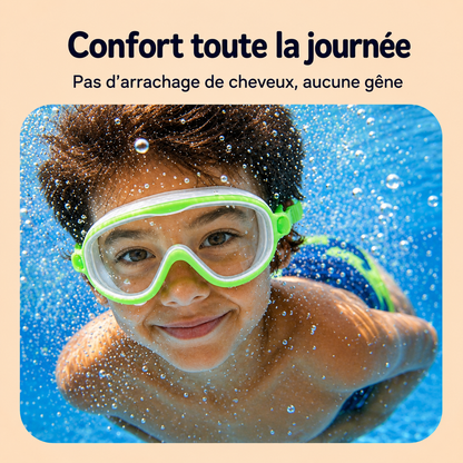 Lunettes de natation à clipser