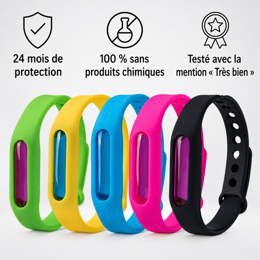 Bracelet anti-moustique