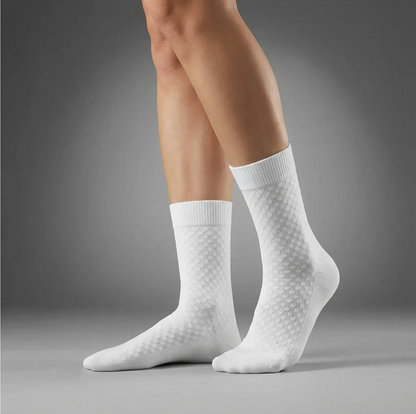 Chaussettes mi-hautes haut de gamme en fibre de bambou