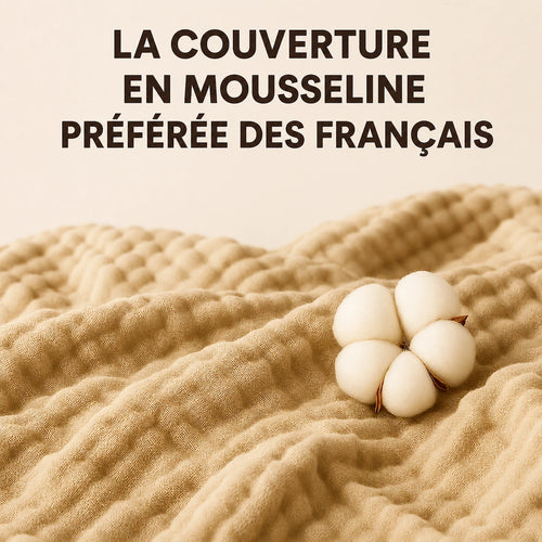 Couverture en mousseline
