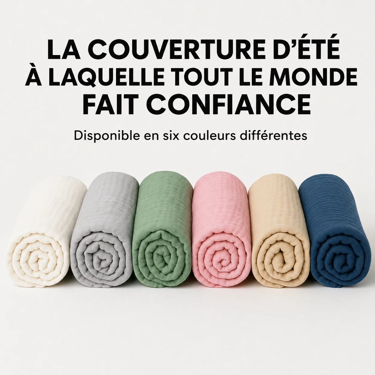 Couverture en mousseline