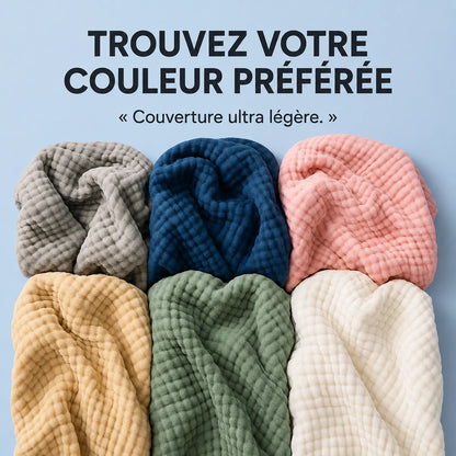 Couverture en mousseline