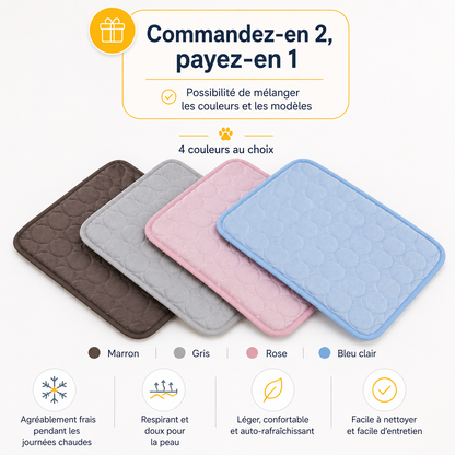 Tapis rafraîchissant pour l'été