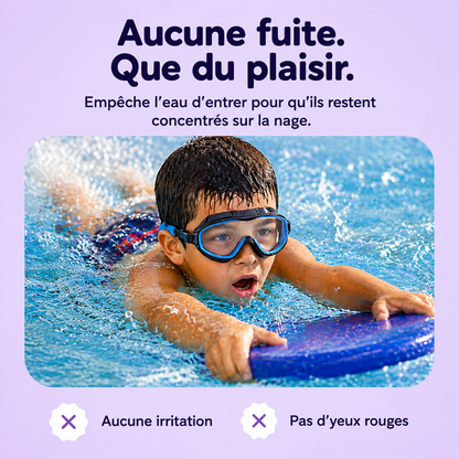 Lunettes de natation à clipser