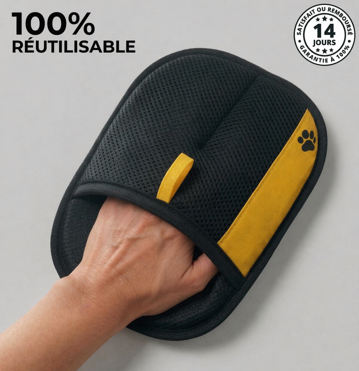 Gant PureFur™ – Éliminez facilement les poils d'animaux